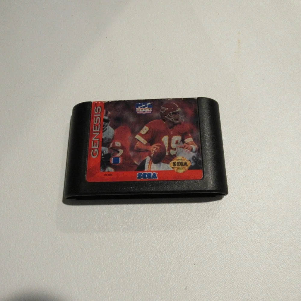 NFL‎ Football '94 Starring Joe Montana - SEGA Genesis game Cartridge 1993 SEGA 4